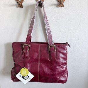 NWT Franklin Covey Heritage Travelware Red Laptop Bag